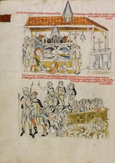 La Vie de la Bienheureuse Hedwige - Court workshop of Duke Ludwig I of Liegnitz and Brieg