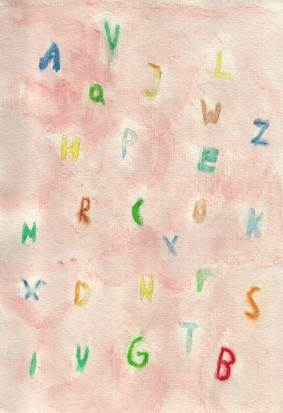 Salade de Lettres - Crazy Artist