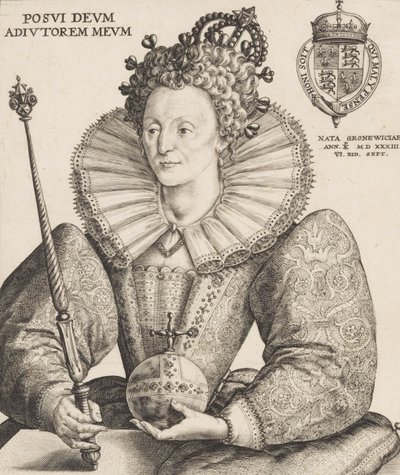 Reine Élisabeth I - Crispijn de Passe I