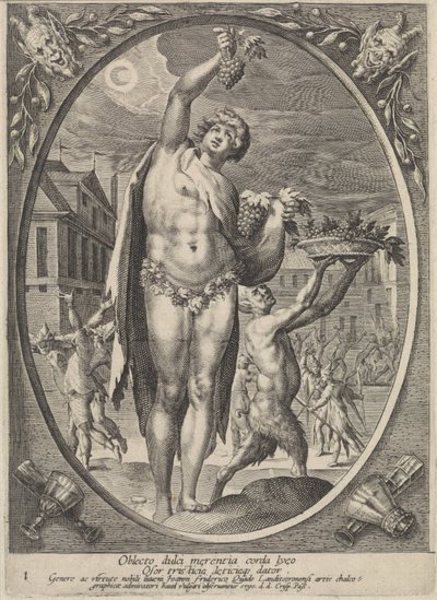 Bacchus - Crispijn van de Passe (I)