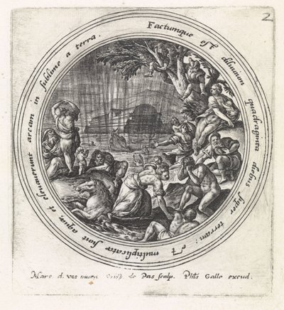 Le déluge - Crispijn van de Passe (I)