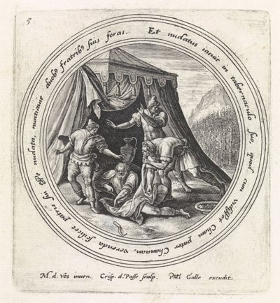 Ivresse de Noé - Crispijn van de Passe (I)