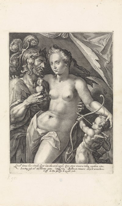 Mars et Vénus - Crispijn van de Passe (I)