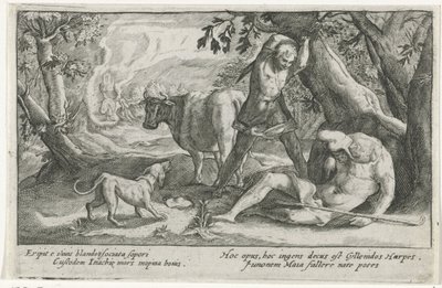 Mercure tue Argus - Crispijn van de Passe (I)