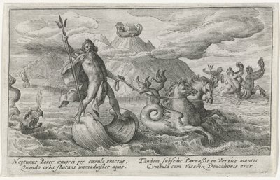 Neptune calme les vagues - Crispijn van de Passe (I)
