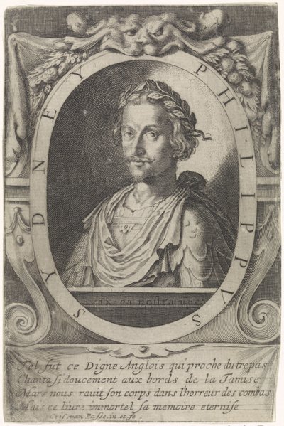 Portrait de Philip Sydney - Crispijn van de Passe (I)