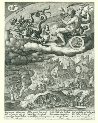 Saturne (Cathena Aurea Platonis) - Crispijn van de Passe (I)