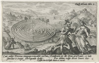 Thésée et Ariane - Crispijn van de Passe (I)