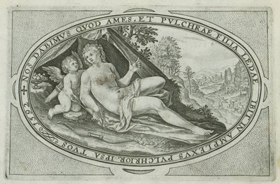 Vénus (Dieux et déesses impliqués dans le jugement de Paris) - Crispijn van de Passe (I)