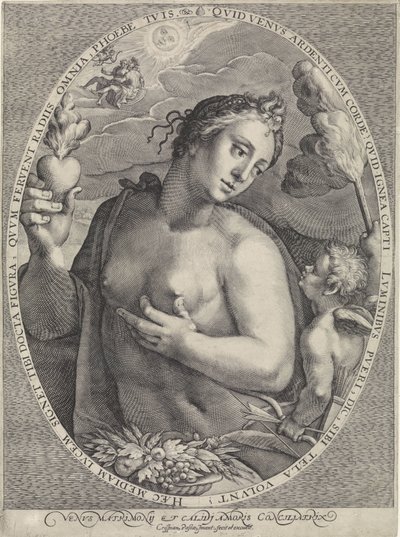 Vénus et Amour - Crispijn van de Passe (I)