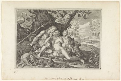 Vénus avertit Adonis - Crispijn van de Passe (II)