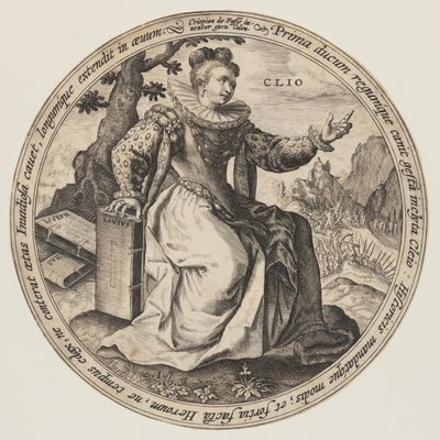 Thalia, des Muses - Crispijn van de Passe I