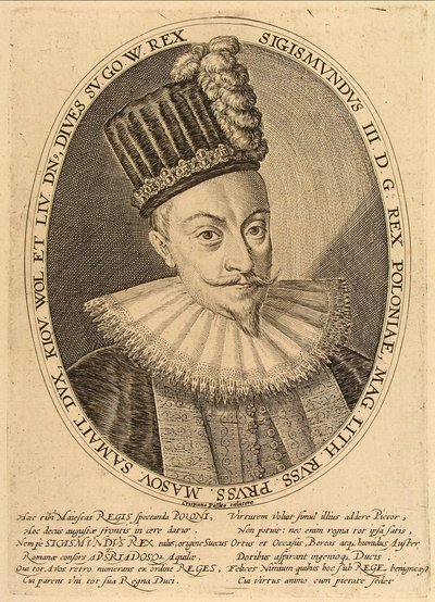 Sigismond III Vasa, roi de Pologne, vers 1600 - Crispijn van de Passe the Elder