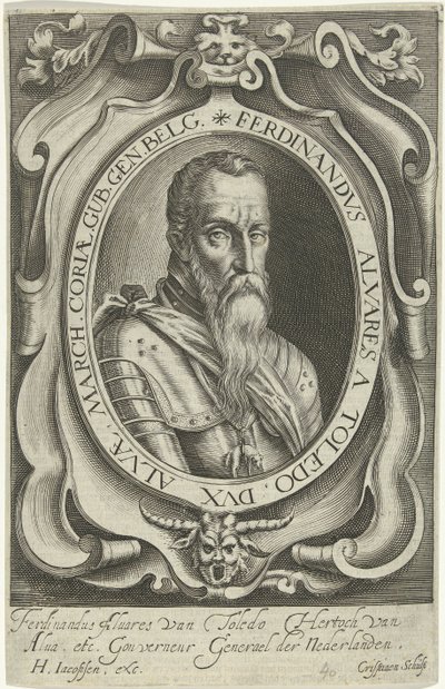 Portrait de Ferdinand Alvarez de Toledo, duc d