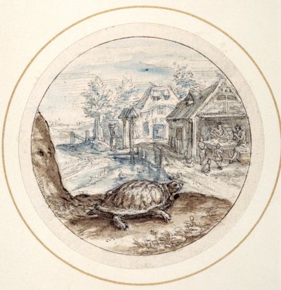 Tortue, début du XVIIe siècle - Crispin I de Passe