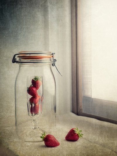 Fraises fraîches en bocal - Cristiano Giani
