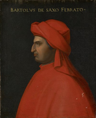 Portrait de Bartolo da Sassoferrato, vers 1560 - Cristofano dell Altissimo