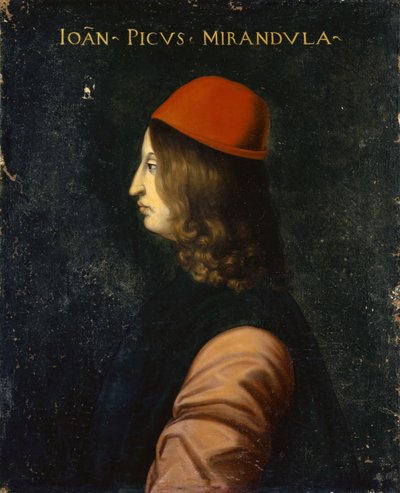 Portrait de Giovanni Pico della Mirandola, c.1560 - Cristofano dell Altissimo