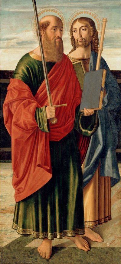 Saint Paul et Saint Jacques le Majeur, vers 1499 - Cristoforo Caselli