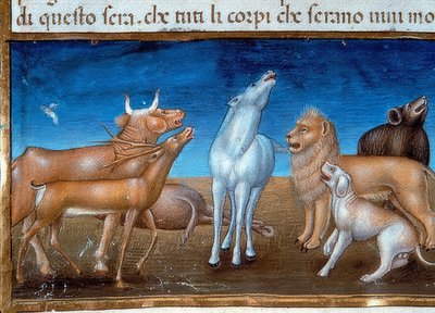 La fin du monde : Et les étoiles tomberont du ciel et les animaux auront peur - Cristoforo De Predis