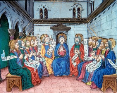La descente du Saint-Esprit (c.141v). 1476 - Cristoforo De Predis