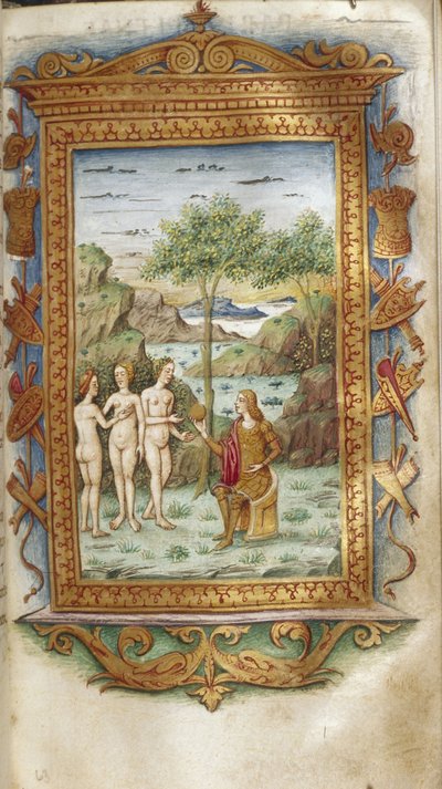 Le Jugement de Pâris, 1485-1499 - Cristoforo Majorana