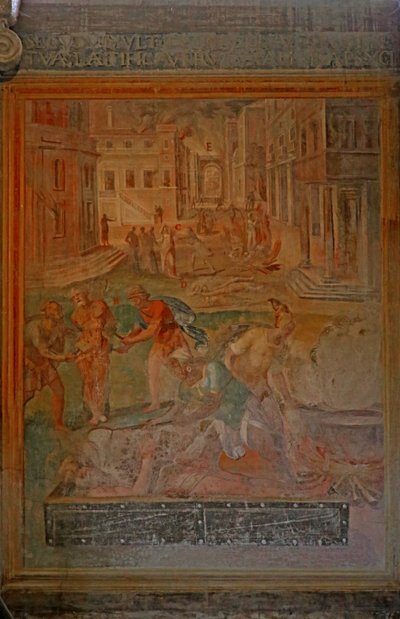 Martyr et mutilation de divers saints - Cristoforo and Tempesta, Antonio Roncalli