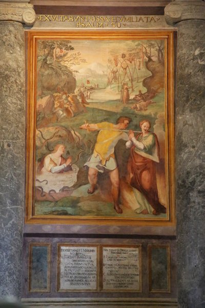 Martyr de Sainte Lucie et Sainte Euphemie et autres saints - Cristoforo and Tempesta, Antonio Roncalli