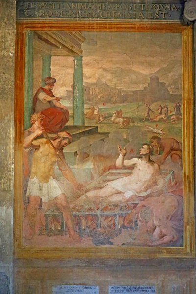 Martyr, possiblement de Saint Laurent - Cristoforo and Tempesta, Antonio Roncalli