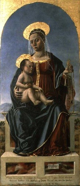 Madone et Enfant - Cristoforo da Lendinara Canozzi or Canozi