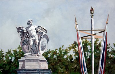 Regardant..., près du palais de Buckingham, 2010 - Cruz Jurado Traverso