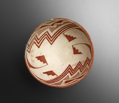 Bol avec motifs géométriques, 900-1100 - Culture Mimbres