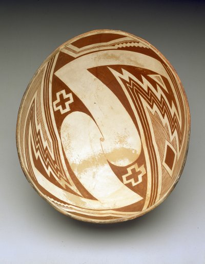 Bol avec motif géométrique - Culture Mimbres