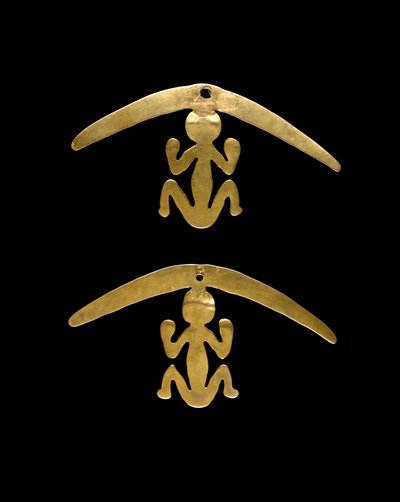 Paire de pendants d
