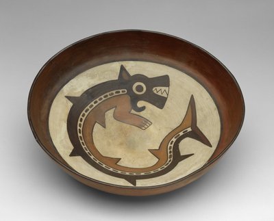 Bol avec une divinité orque - Culture Nazca