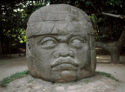Tête colossale - Culture Olmec