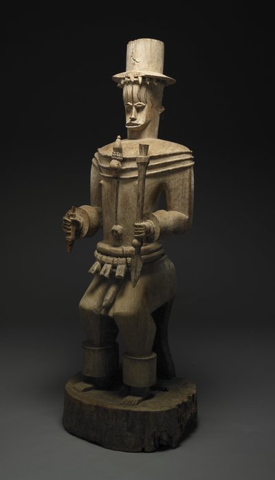 Figure ancestrale du héros fondateur Owedjebo - Culture Urhobo