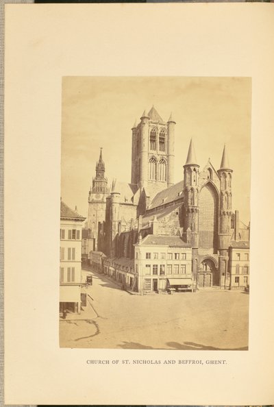 Église Saint-Nicolas et Beffroi, Gand - Cundall and Fleming