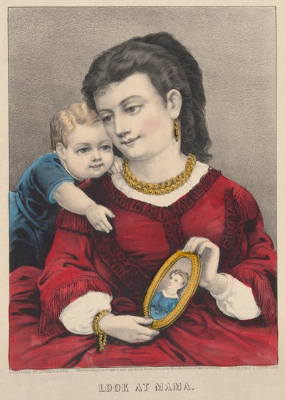 Regarde maman - Currier and Ives