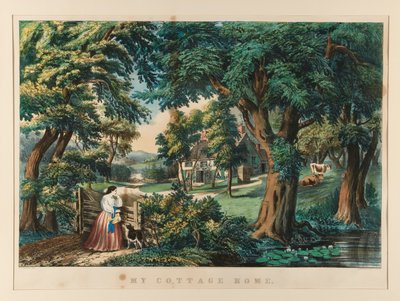 Ma maison de campagne - Currier and Ives