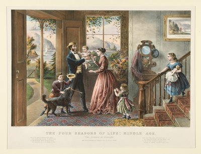 Les Quatre Saisons de la Vie: Âge mûr (p. 1079) - Currier and Ives