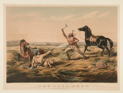 Le Dernier Coup - Currier and Ives