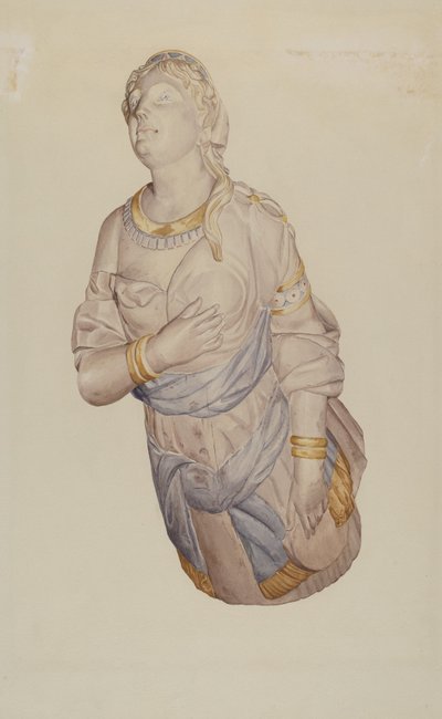 Figure de proue du "Kenilworth" - Curry M. Bartlett