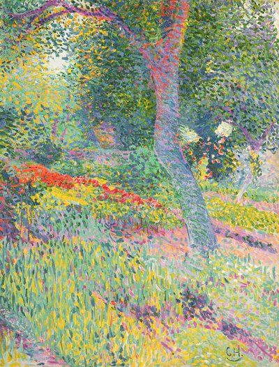 Dans le jardin du château de Pretzfeld - Curt Herrmann