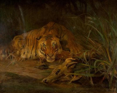 Tigre et proie, 1931 - Cuthbert Edmund Swan