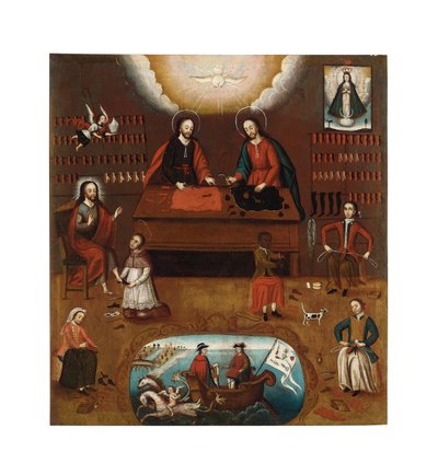Saints Crispin et Crispinien - Cuzco School