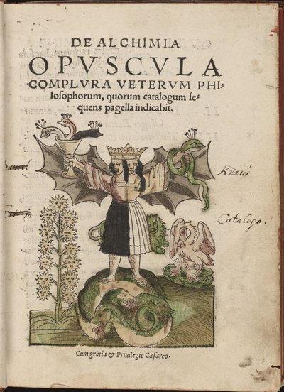 De Alchimia opvscvla complvra vetervm philosophorum, 1550 - Cyriacus Jacob