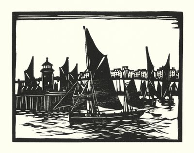 Bateaux de pêche et barges : Chalutiers de Ramsgate - Cyril A. Wilkinson
