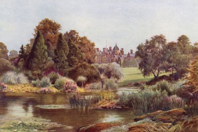Le lac dans le jardin ouest, Sandringham - Cyril Ward