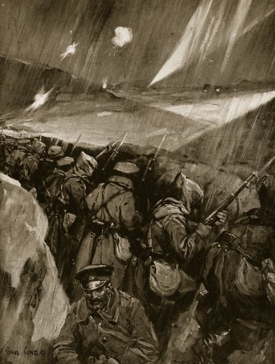 Les Bulgares assiégeant Andrinople, 1912-13 - Cyrus Cuneo